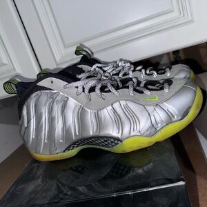 Nike campsite Silver volt camo Nike foamposite